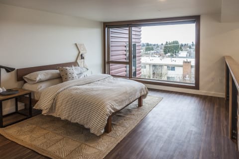 Spacious Bedrooms at Ballard Lofts, 6450 24th Avenue, NW Seattle, WA